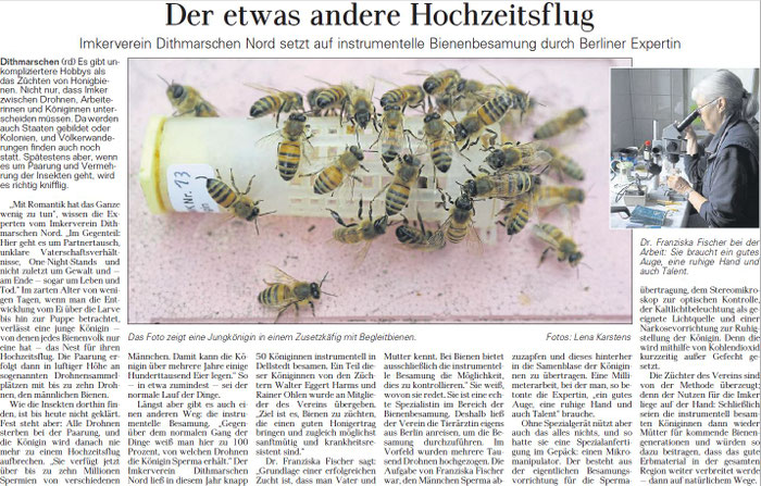 Bericht DLZ vom 20.10.2016 (Bericht kann durch Anklicken vergrößert werden)