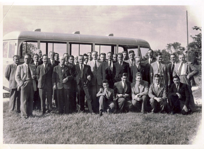 Betriebsausflug mit Bus. Bild: Urs Brutschin