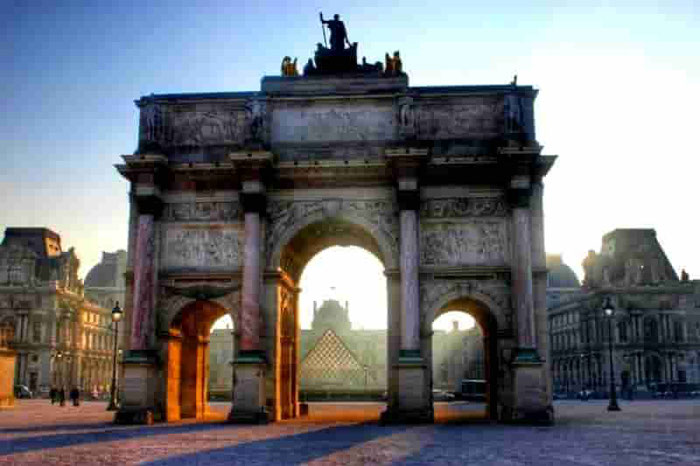 Площадь Каррузель - Триумфальная арка