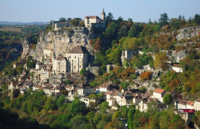 Рокамадур - город на скалах (Франция)