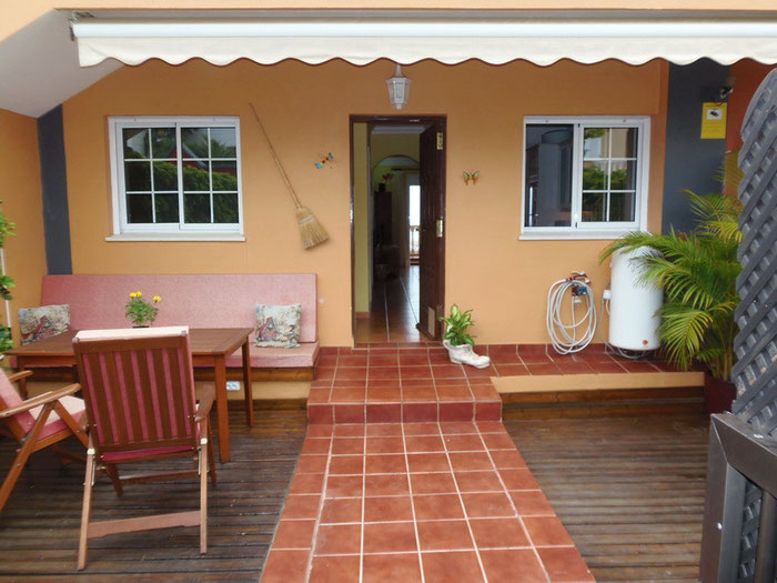 Terrasse Eingang