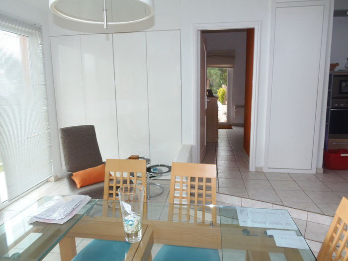Blick zum Schlafzimmer
