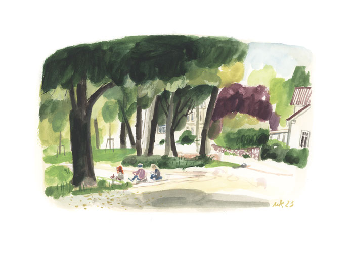 urbansketching Illustration ulrikekoenig