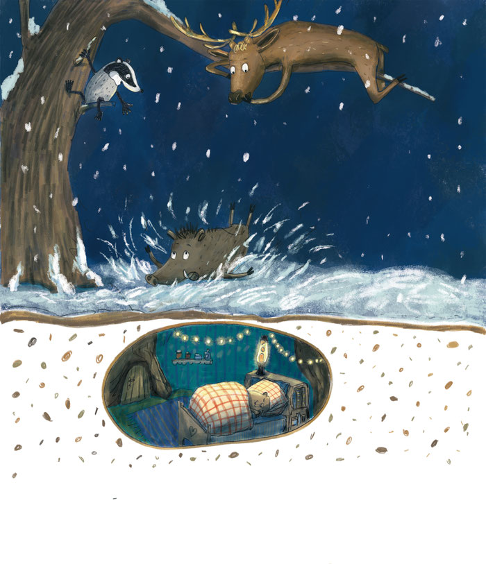 Flensburg Illustration König Editorial Kinder Zeitschrift