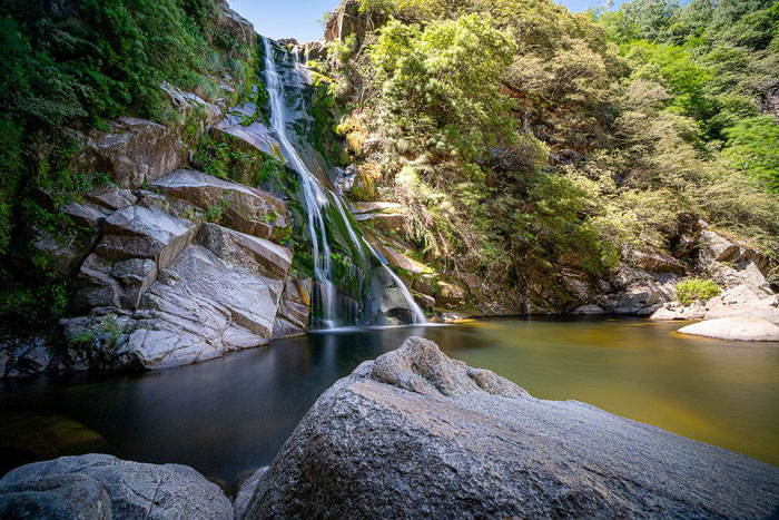 Wasserfall "Cascada Grande", La Cumbrecita, Córdoba