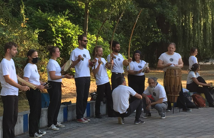 ACAD Roda de Capoeira am Main, 2020 mit Mestre Rogerio