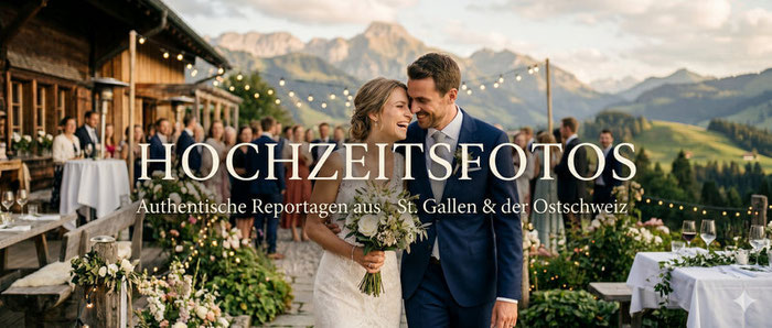 Ihr Hochzeitsfotograf in der Ostschweiz