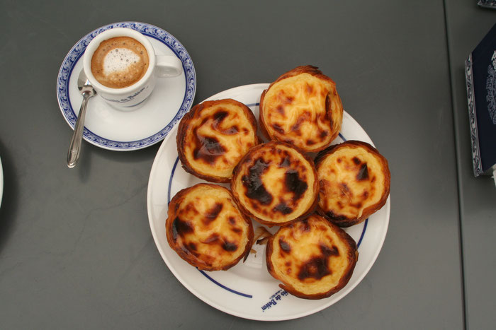 Puddingtörtchen aus dem Café "Pasteis de Belém"