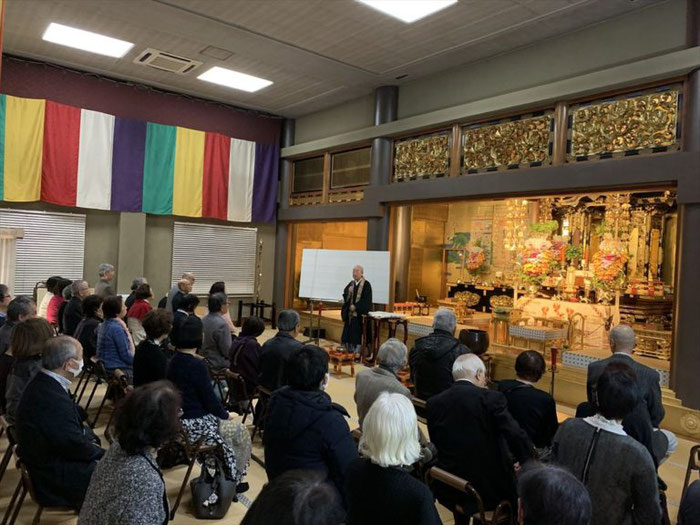 本法寺春の法要-永代経02-本法寺-東京都文京区のお墓 永代供養墓 法要-