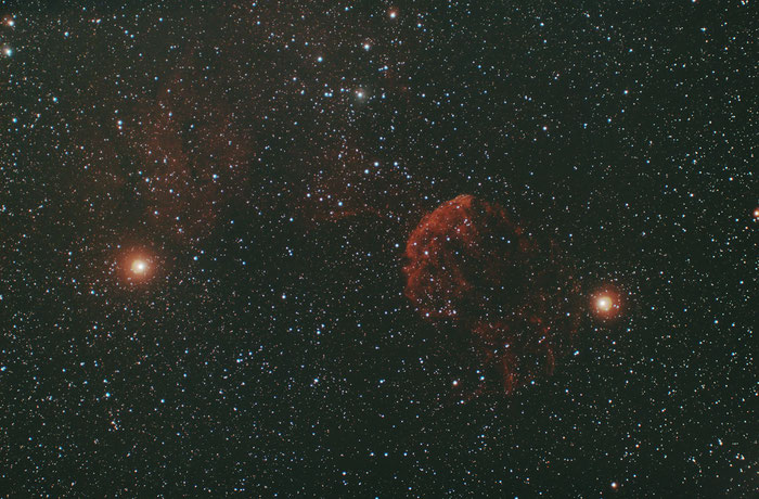 IC 443, Quallennebel