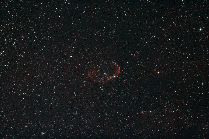 NGC 6888, Crescent Nebel im Schwan