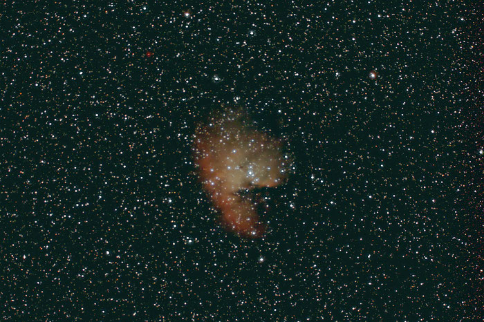 NGC 281, Pac Man Nebel