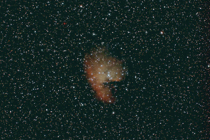 NGC 281, Pac Man Nebel