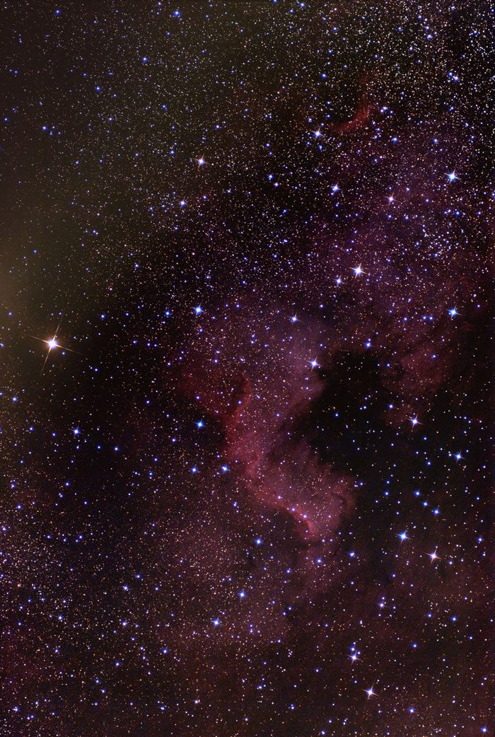 NGC 7000, Nordamerikanebel