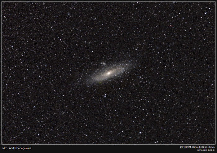 M31, Andromedagalaxie (Widefield)