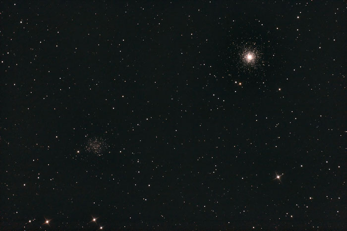 M53, NGC 5053, Kugelsternhaufen im Sternbild Haar der Berenike