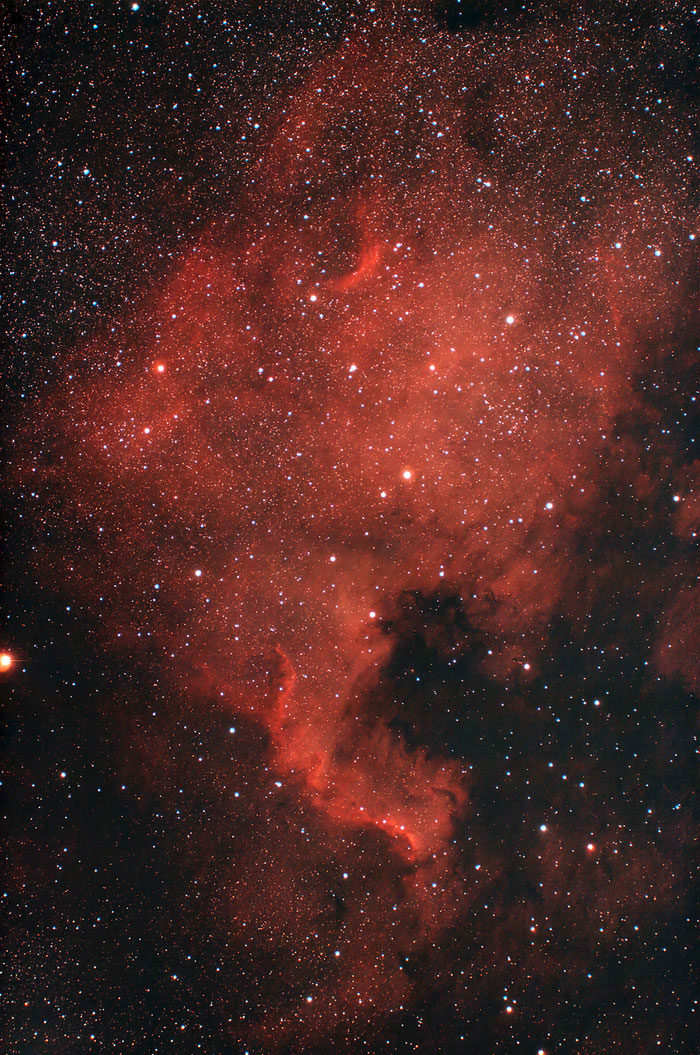 NGC 7000, Nordamerikanebel