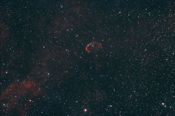 NGC 6888, Crescent Nebel, Mondsichel Nebel