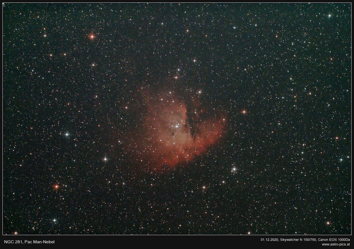 NGC 281, Pac Man-Nebel