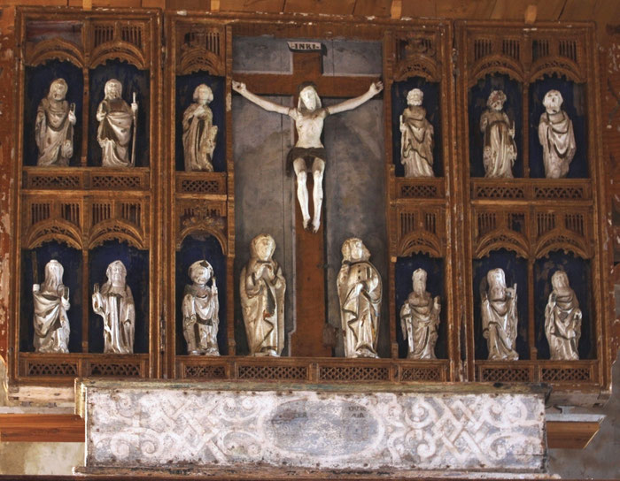 Altarretabel 2. Hälfte 15. Jahrhundert