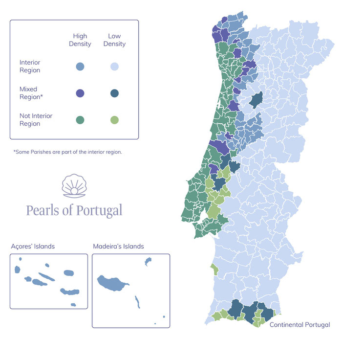 Interior regions golden visa Portugal