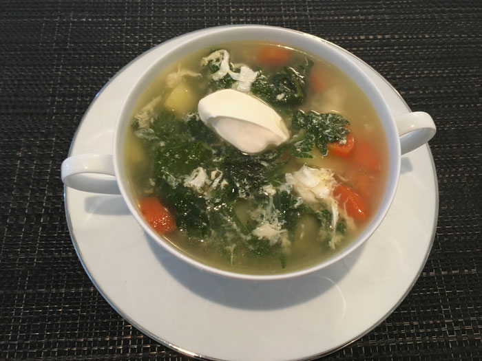 Brennnessel-Suppe