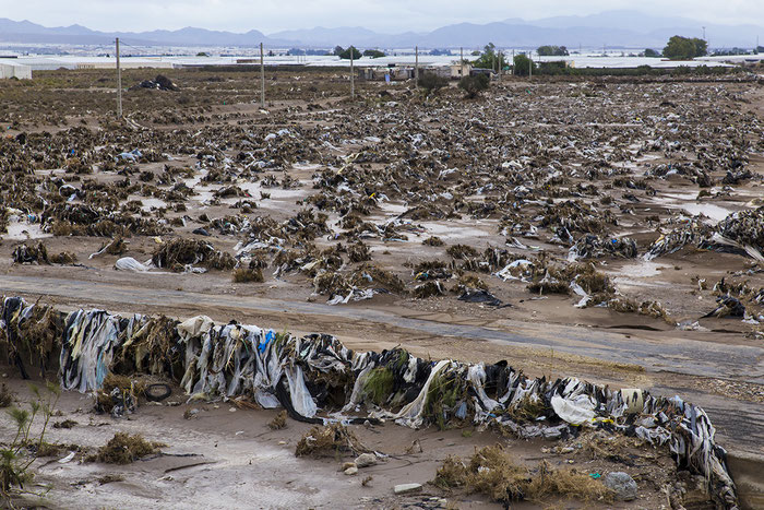  The coast in Almería, Andalusia, Spain after the hurrican Lorenzo 2019 / Photo Credit: Jessy Libik