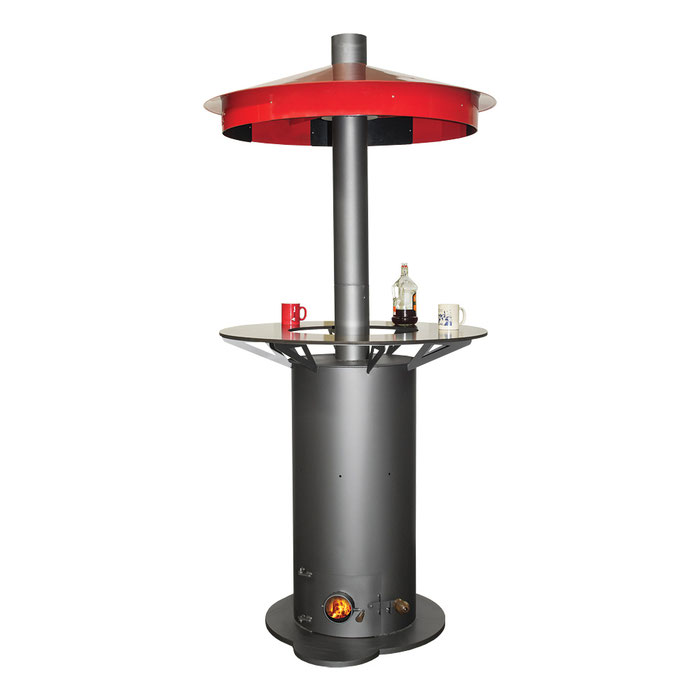 Terrassenheizer - Holzheizpilz - Ofenhaus Mainspitze