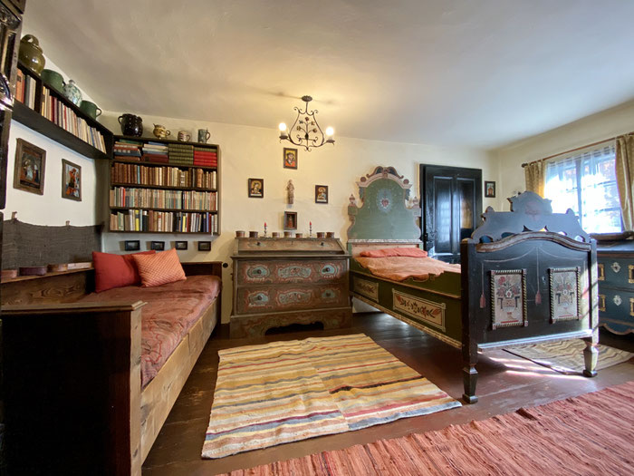 Gästezimmer im Waggerl Haus ©Kulturverein Blaues Fenster