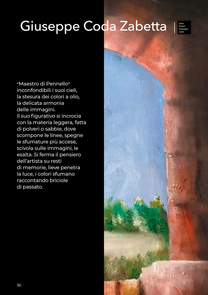  “ARTE E NUOVI DIALOGHI”  DOMUS CCXVIII Materici IV ed. 2019  collettiva di pittura presso Auditorium (Casa del Popolo) via Don Veneziani, 64 Rivergaro (Piacenza)     dal 15 giugno al 7 luglio 2019  orari mostra: giovedì e venerdì 21:00 - 23:00 sabato e d