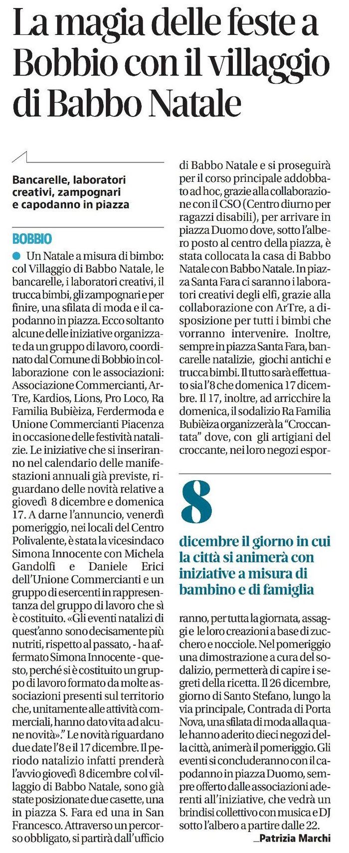 quotidiano LIBERTA' -  1 dicembre 2017