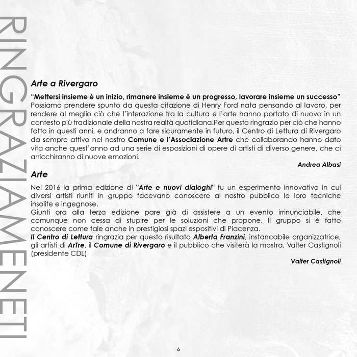 ArTre - “ARTE E NUOVI DIALOGHI”  TERRA - I Materici III ed. 2018