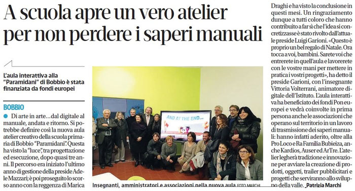 quotidiano LIBERTA' -  27 dicembre 2017