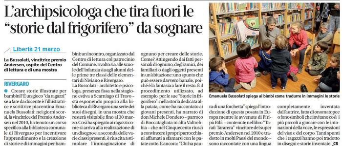 quotidiano Libertà - 21 marzo 2018