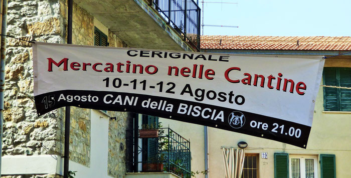 ArTre a Cerignale per il mercatino nelle cantine agosto 2017