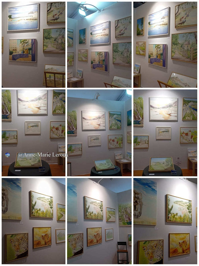 @Anne-Marie Leroux Artiste Peintre.Tous droits réservés.