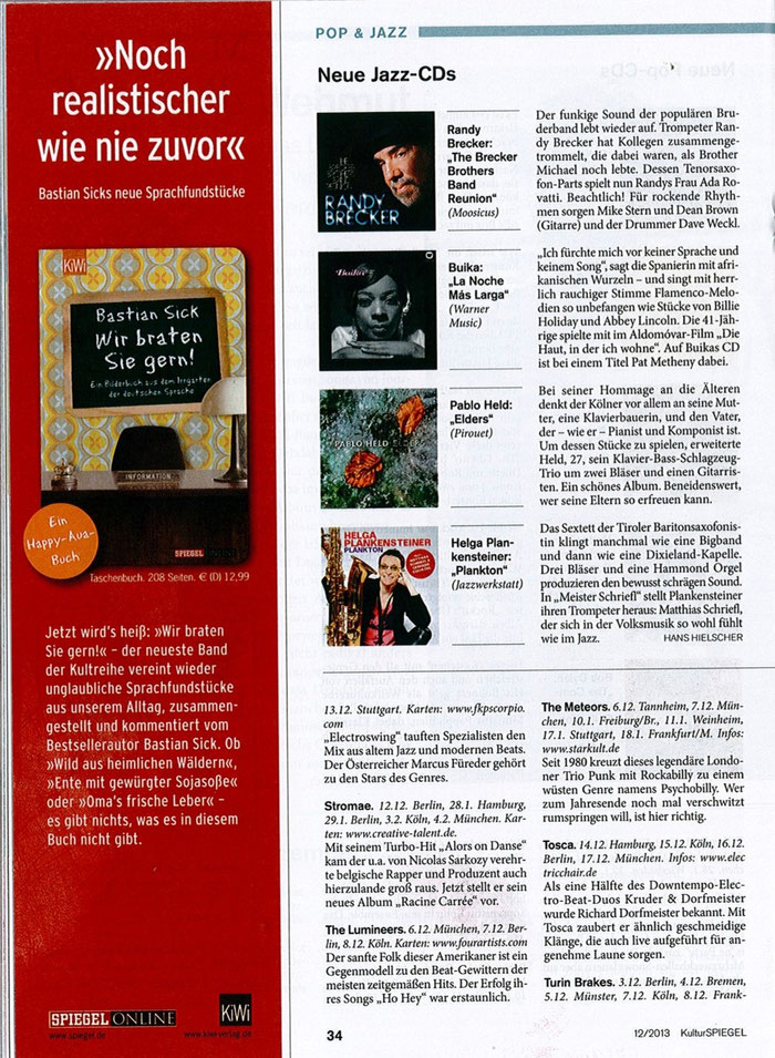 KulturSPIEGEL 12/2013