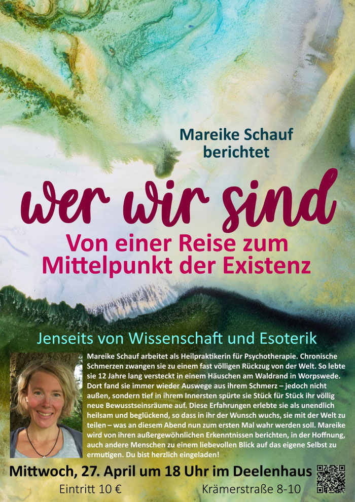 Mareike Schauf im Deelenhaus in Paderborn Vortrag
