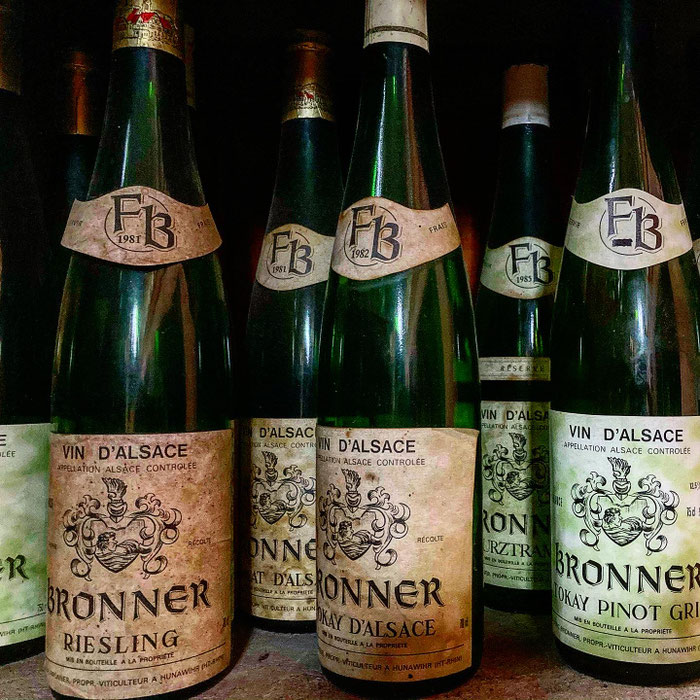 Les flûtes du Rhin des bouteilles en héritage !