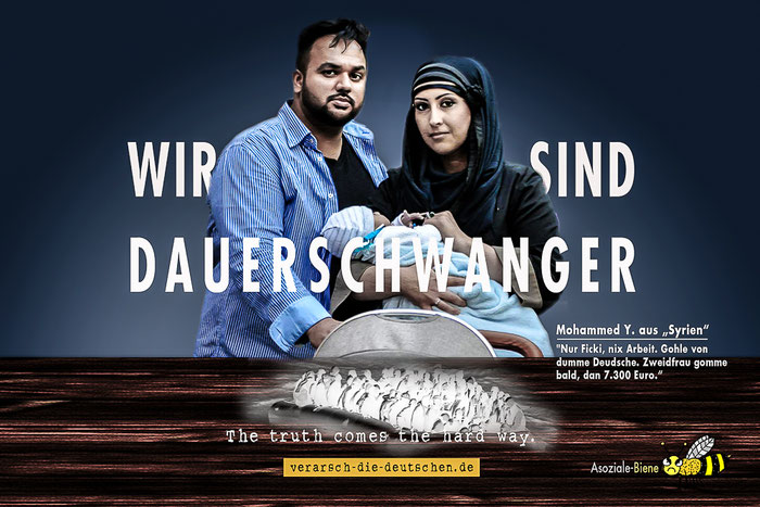 Deutscher Rentner, Flaschesammler, Flüchtlinge, Migranten, Wirtschaftsflüchtlinge, Geburten Dschihad, Politik Satire