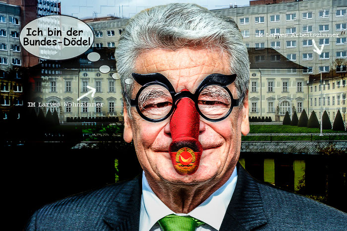 Deutschland, Joachim Gauck, Bundespräsident, AfD, Satire