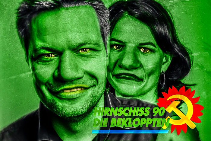 Grüne, Bündnis 90 die Grünen, Annalen Baerbrock, Robert Habeck, CO2, NOx, Lüge, Klimawandel, Politik, Satire, 