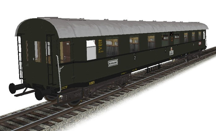 DRG D-Zugwg Gr39 (Schürzenwagen) 2.Klasse