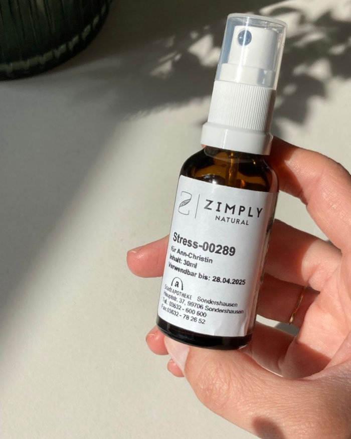 Zimply-Natural-Spray gegen Stress