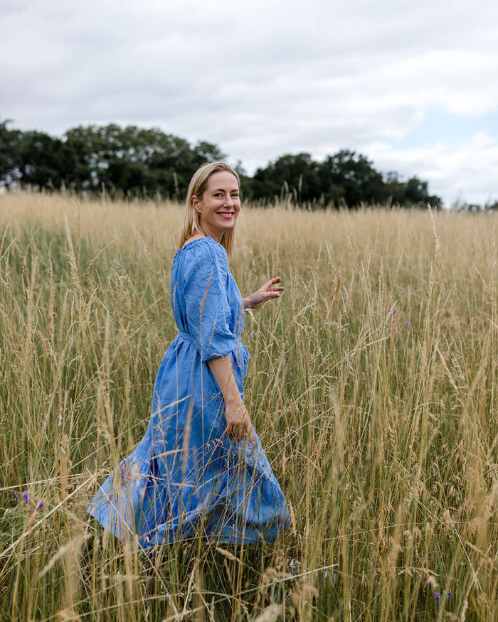 Alexa von Heyden in der Natur