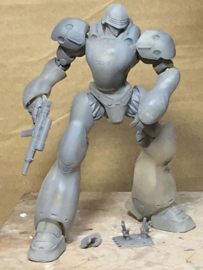 パトレイバー　より　ｃ３AFAオンライン　 10月１７～１８日　限定　72scale ふる可動  GSG-9 　ブロッケン　１万円キット　https://www.chara-ani.com/pickup.aspx?p=c3afa&h=P329.html