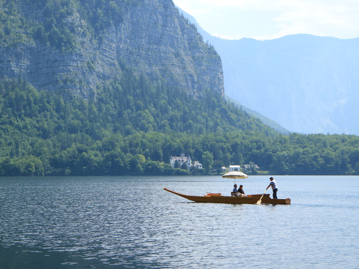 観光船意外にもハルシュタット湖を楽しむ方