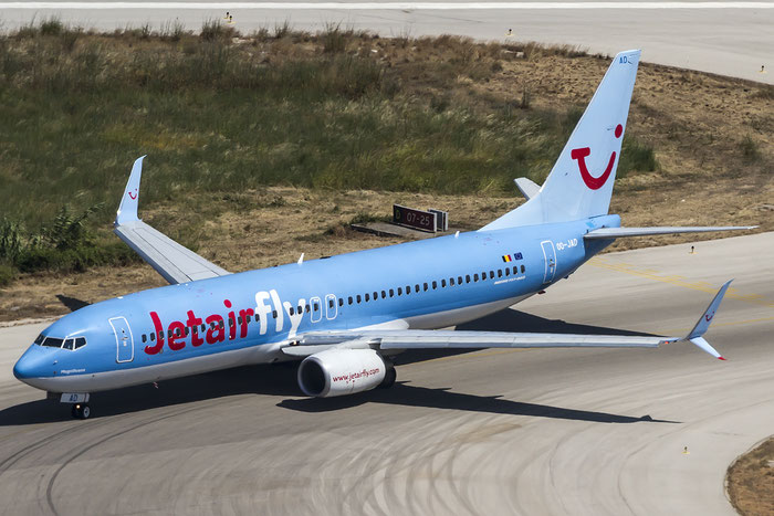 OO-JAD B737-8K5 39093/3601 Jetairfly @ Rhodes Airport 06.07.2015 © Piti Spotter Club Verona