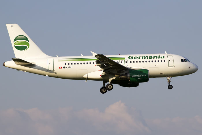 HB-JOH A319-112 3589 Germania Flug @ Zurich Airport 20.01.2016 © Piti Spotter Club Verona