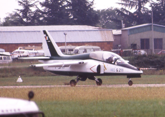 I-SITF. SIAI-Marchetti S211 @ Aeroporto Verona Boscomantico © Piti Spotter Club Verona